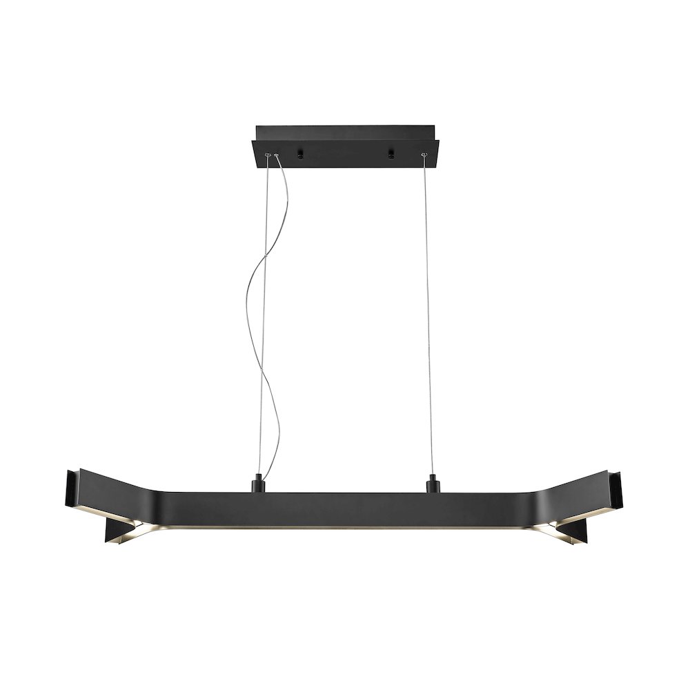 Z-Lite 1 Light Linear Chandelier. Picture 2