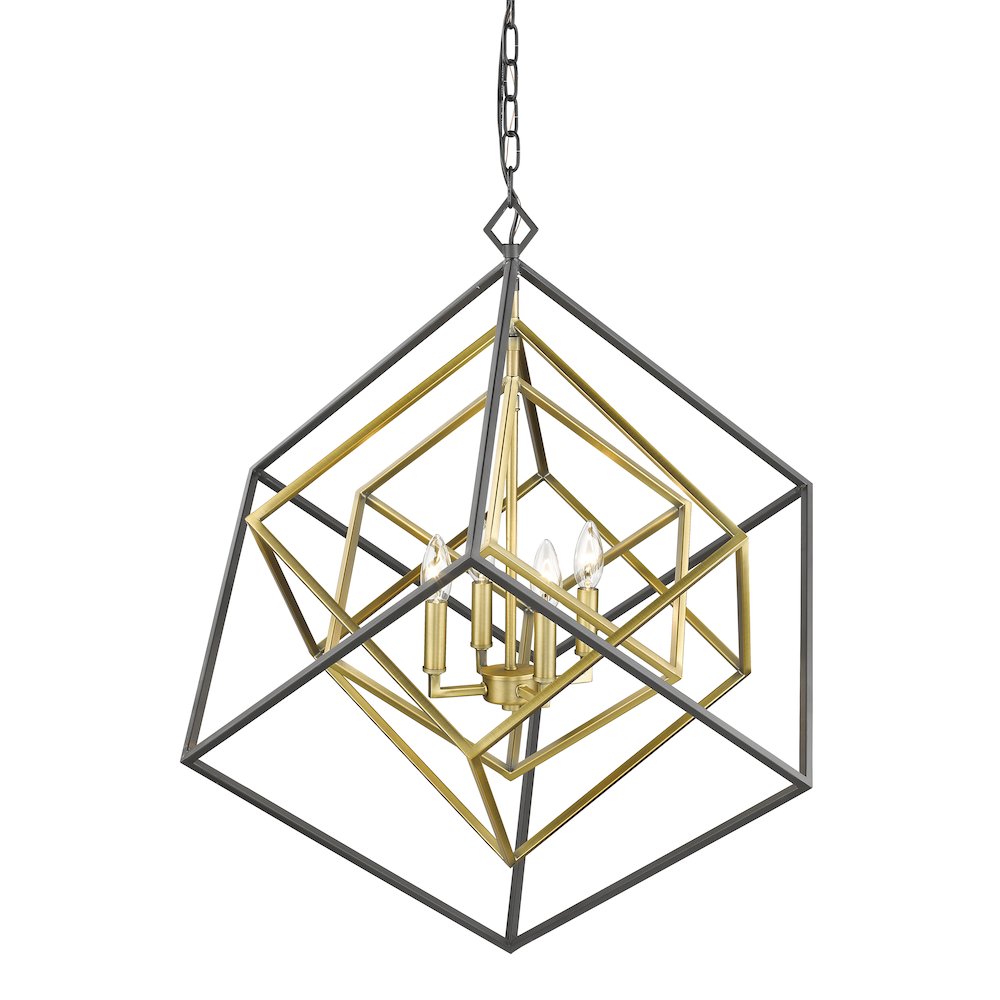 Z-Lite 4 Light Chandelier. Picture 4