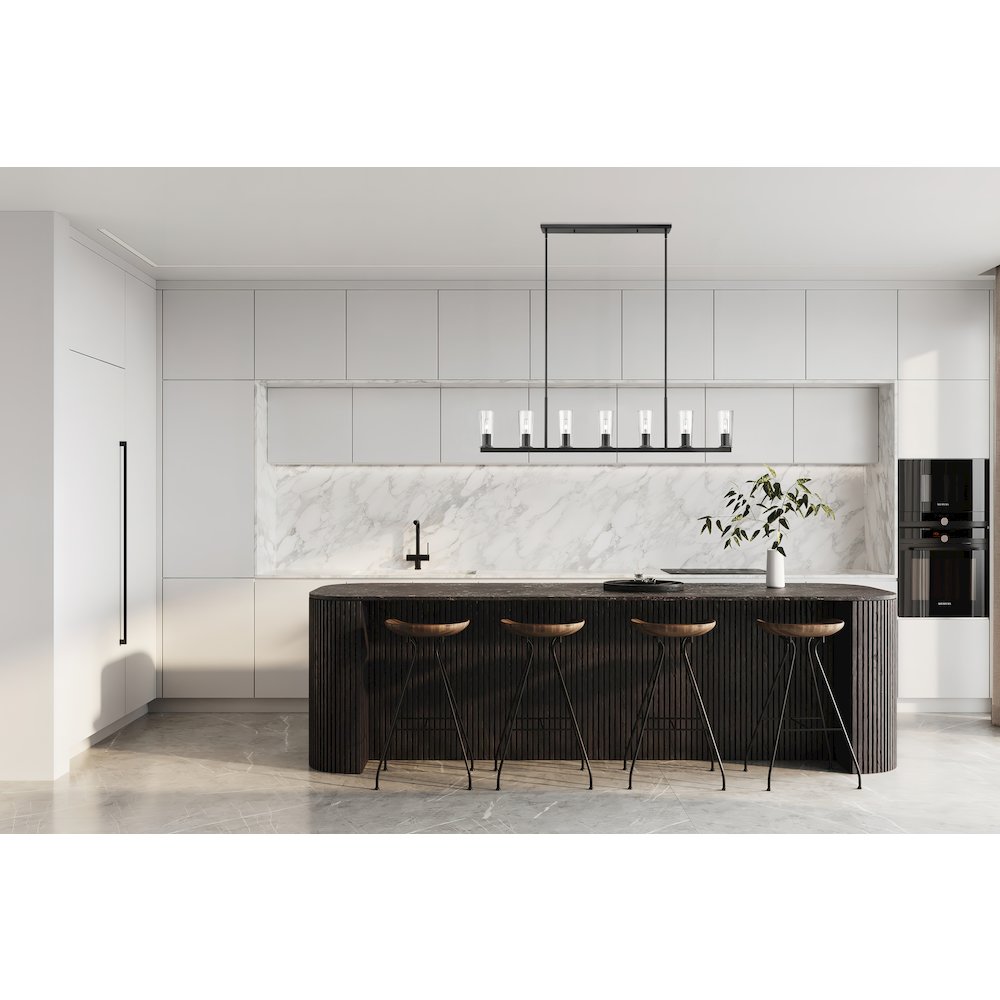Z-Lite 7 Light Linear Chandelier. Picture 6