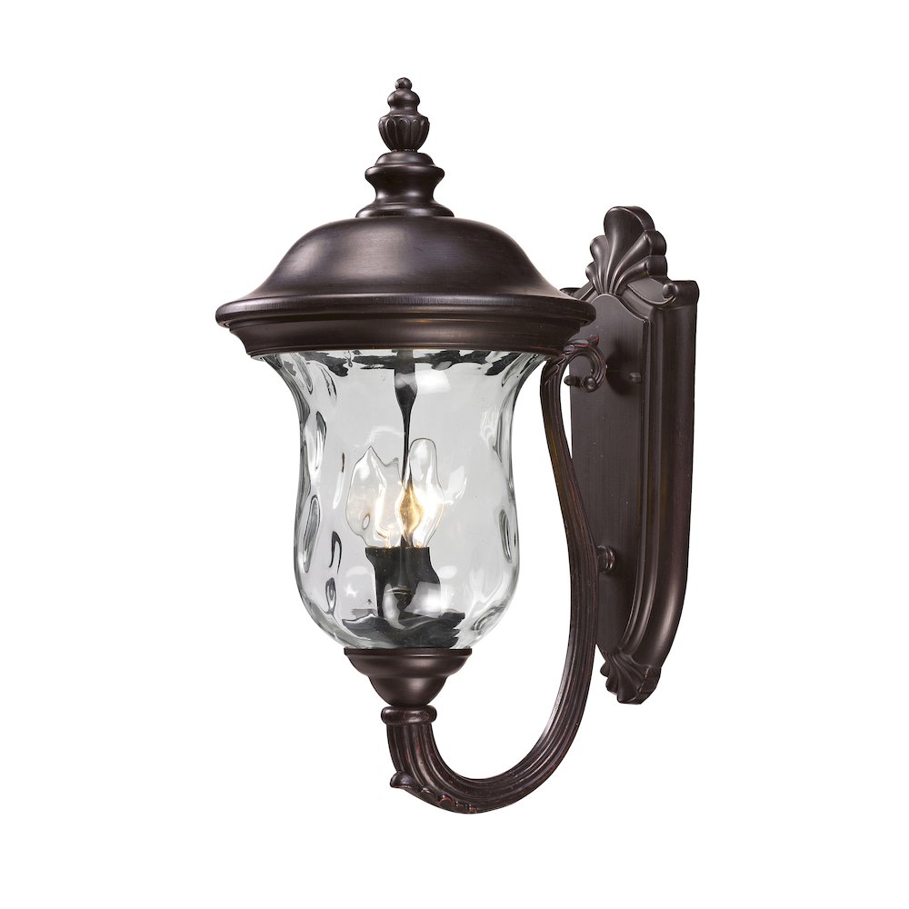Z-Lite 2 Light Outdoor Wall Light. Picture 1
