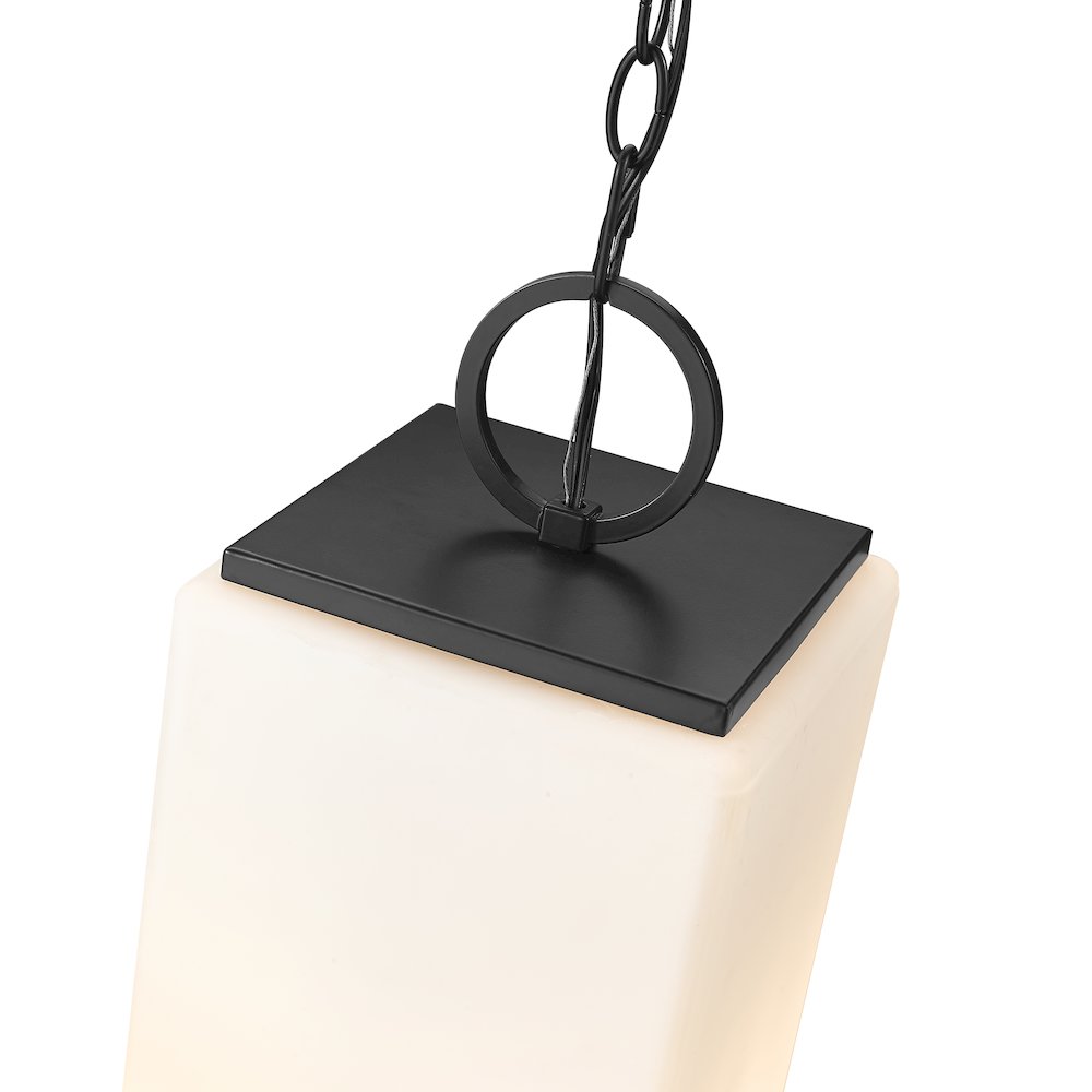 Z-Lite 3 Light Outdoor Chain Mount Ceiling Fixture. Picture 4