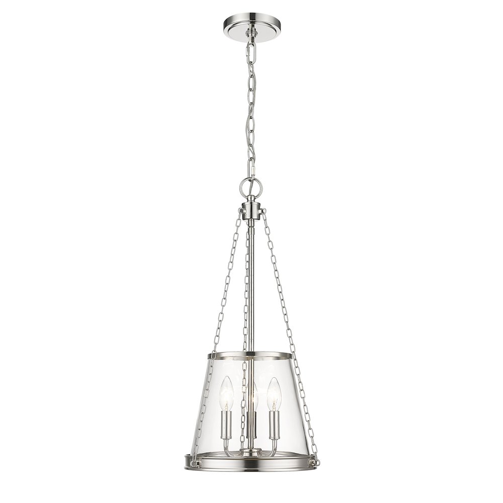 Z-Lite 3 Light Pendant. Picture 1