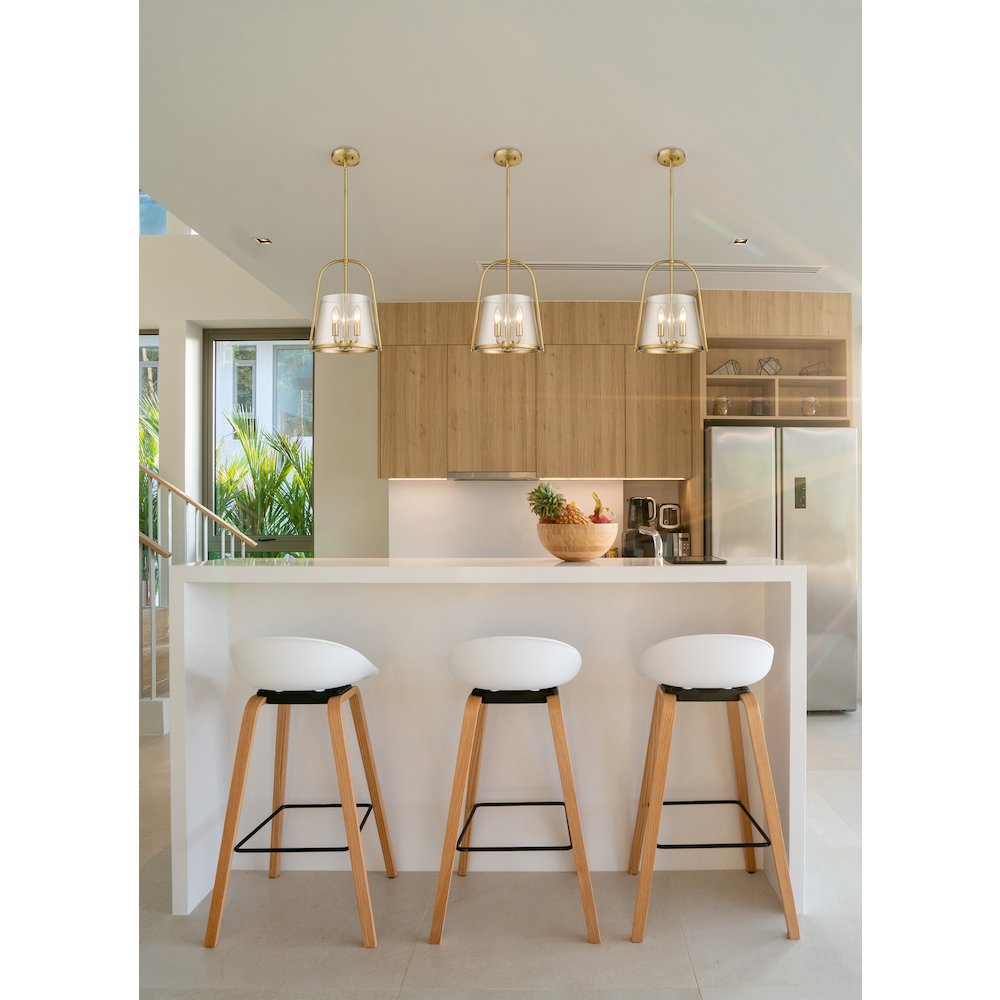 Z-Lite 3 Light Pendant. Picture 6
