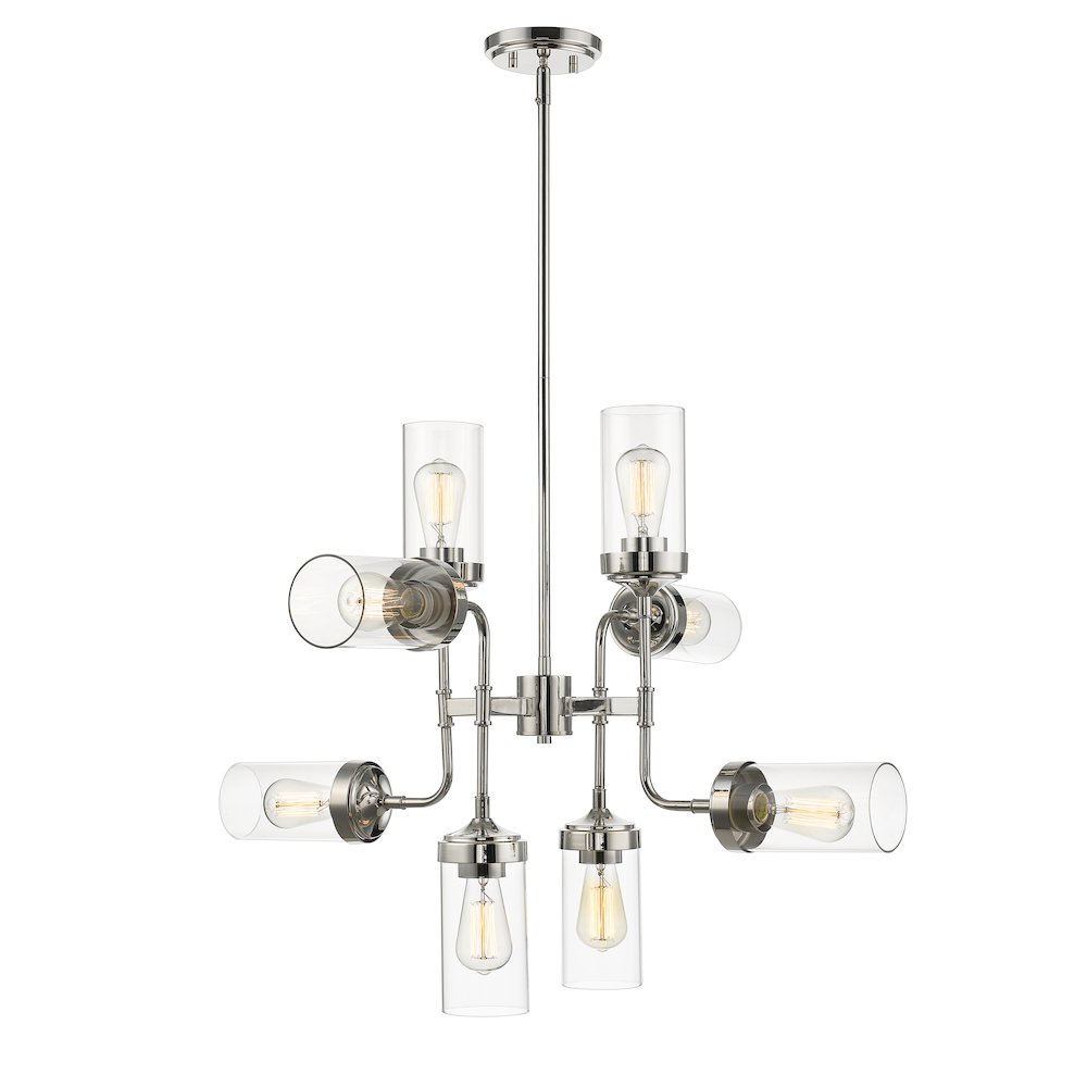 Z-Lite 8 Light Chandelier. Picture 1