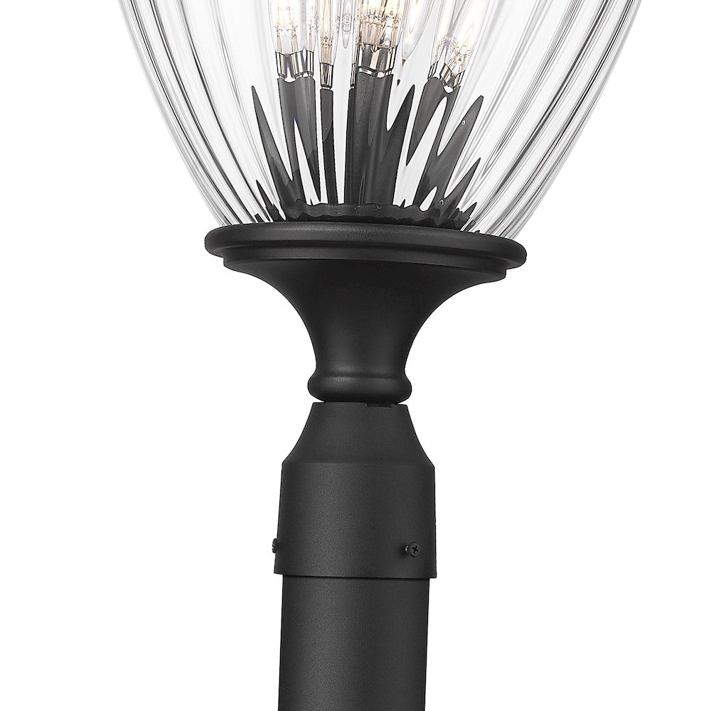 Z-Lite 4 Light Outdoor Post Mounted Fixture. Picture 4