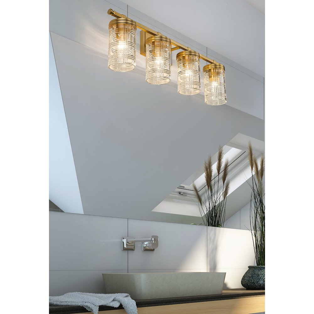 Z-Lite 4 Light Vanity. Picture 6