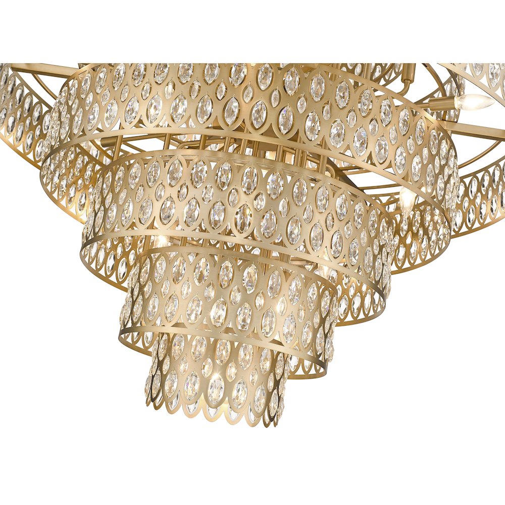 Z-Lite 25 Light Chandelier. Picture 4