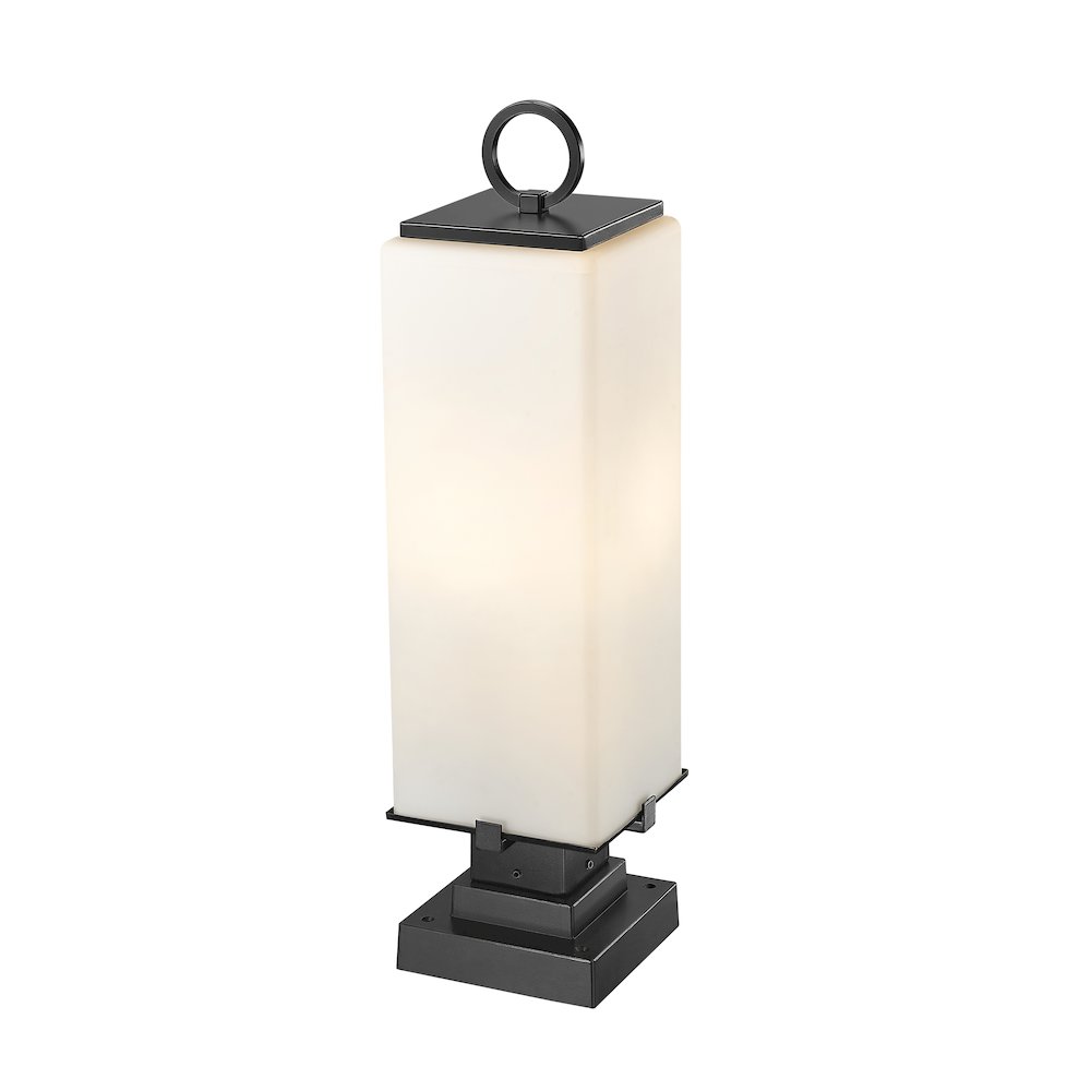 Z-Lite 3 Light Outdoor Pier Mounted Fixture. Picture 3