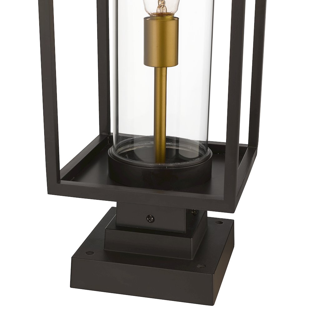 Z-Lite 1 Light Outdoor Pier Mounted Fixture. Picture 4