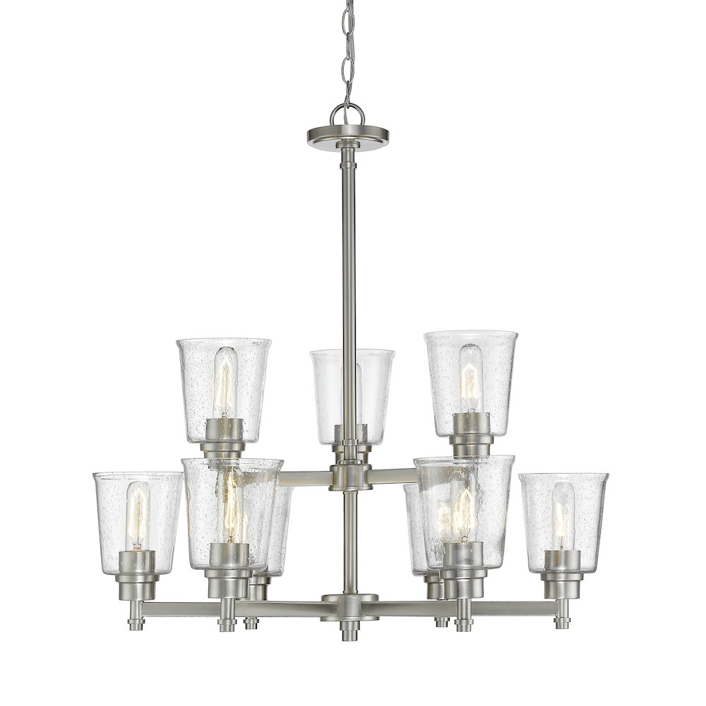Z-Lite 9 Light Chandelier. Picture 1
