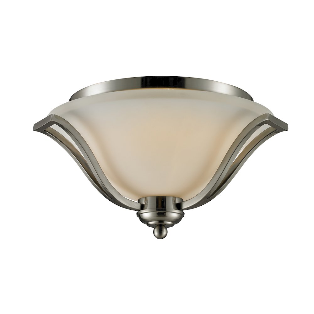 Z-Lite 3 Light Flush Mount. Picture 1