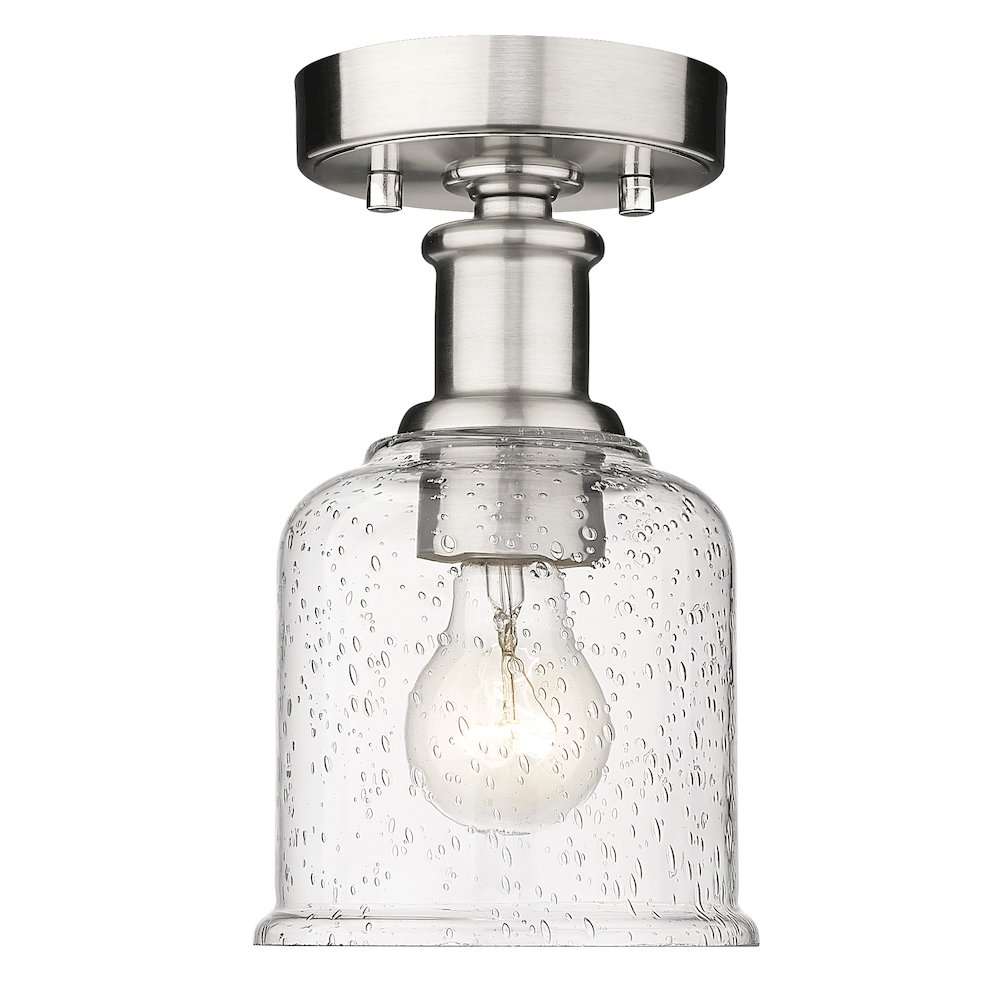 Z-Lite 1 Light Flush Mount. Picture 1