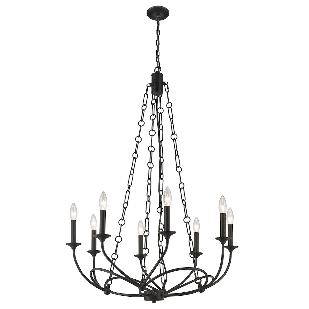 Z-Lite 8 Light Chandelier. Picture 2