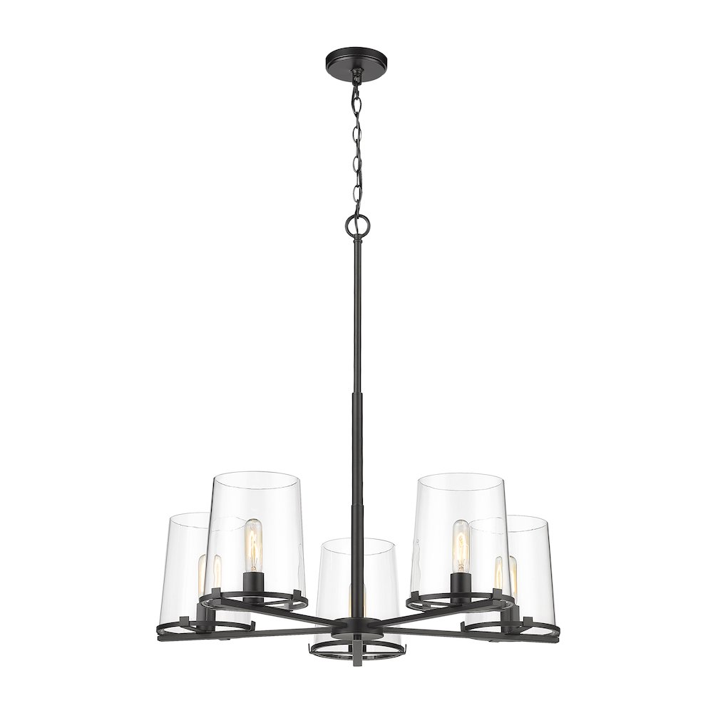 Z-Lite 5 Light Chandelier. Picture 1