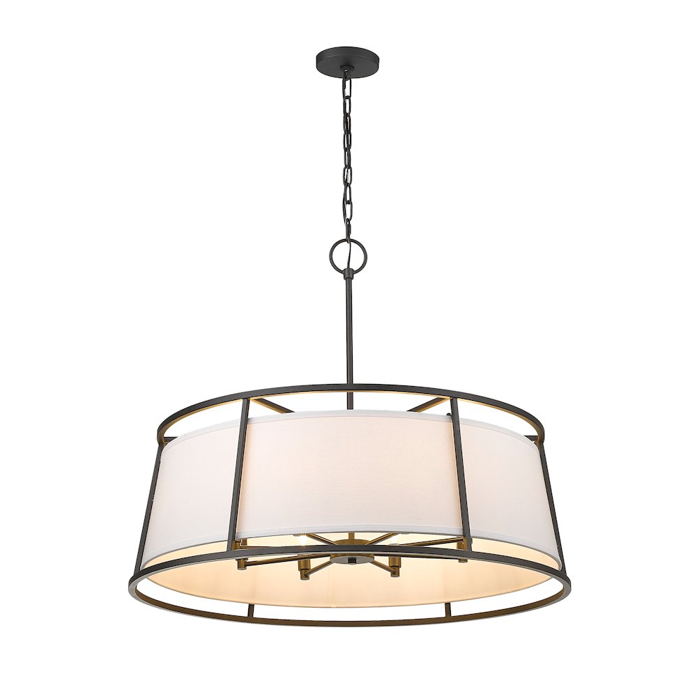 Z-Lite 8 Light Chandelier. Picture 3