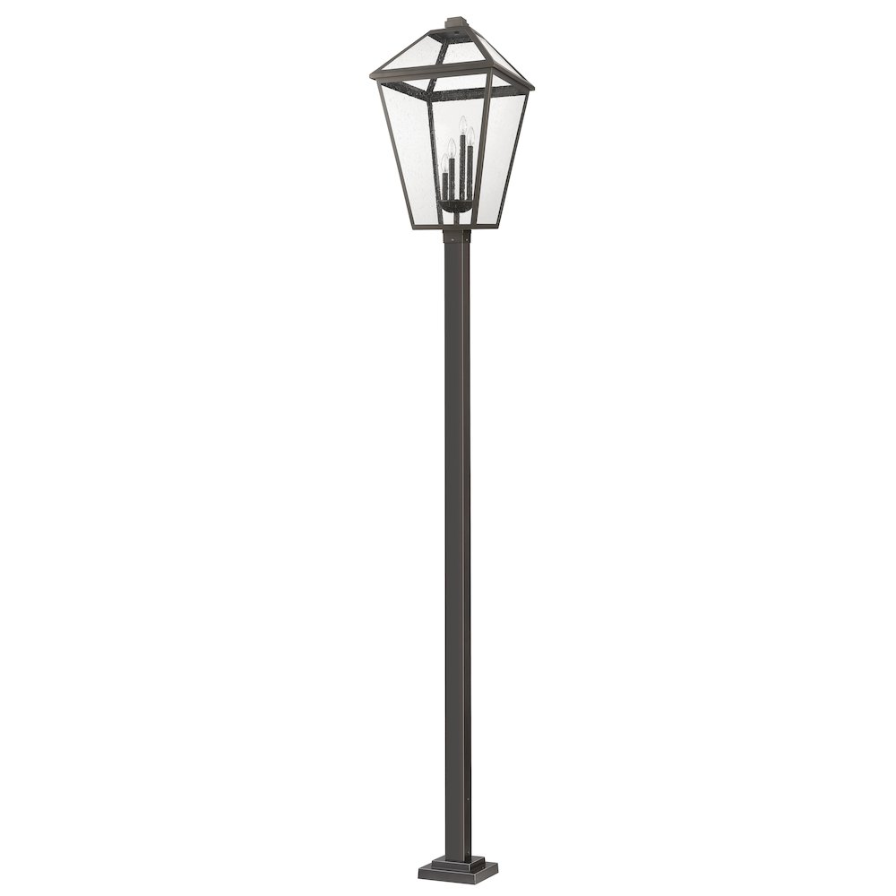 Z-Lite 4 Light Outdoor Post Mounted Fixture. Picture 5