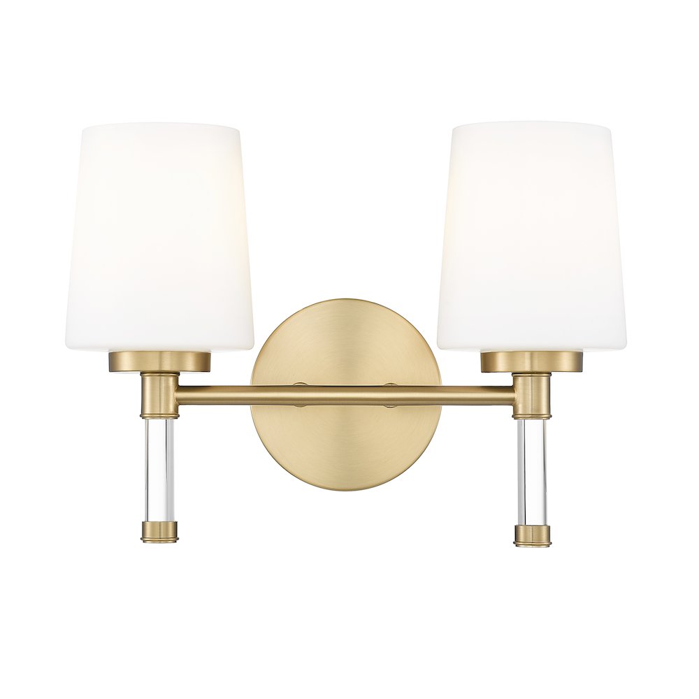 Z-Lite 2 Light Vanity, Modern Gold. Picture 2