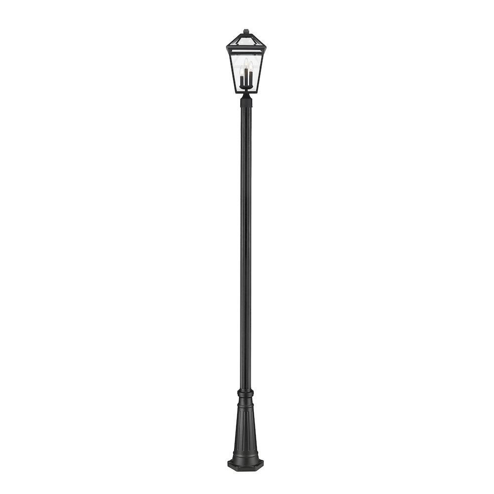 Z-Lite 3 Light Outdoor Post Mounted Fixture. Picture 2