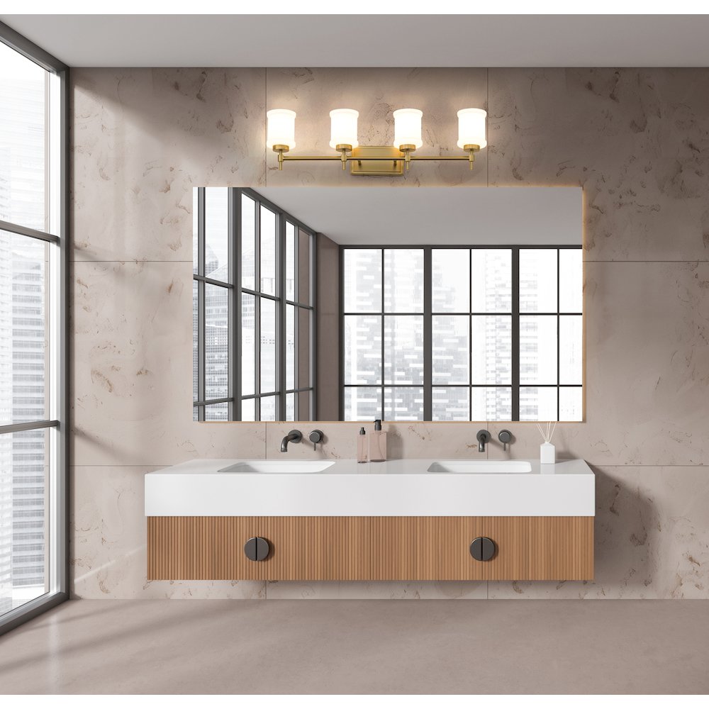 Z-Lite 4 Light Vanity. Picture 7