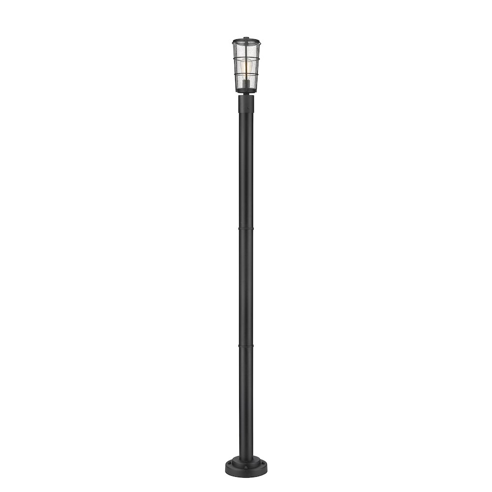 Z-Lite 1 Light Outdoor Post Mounted Fixture. Picture 1