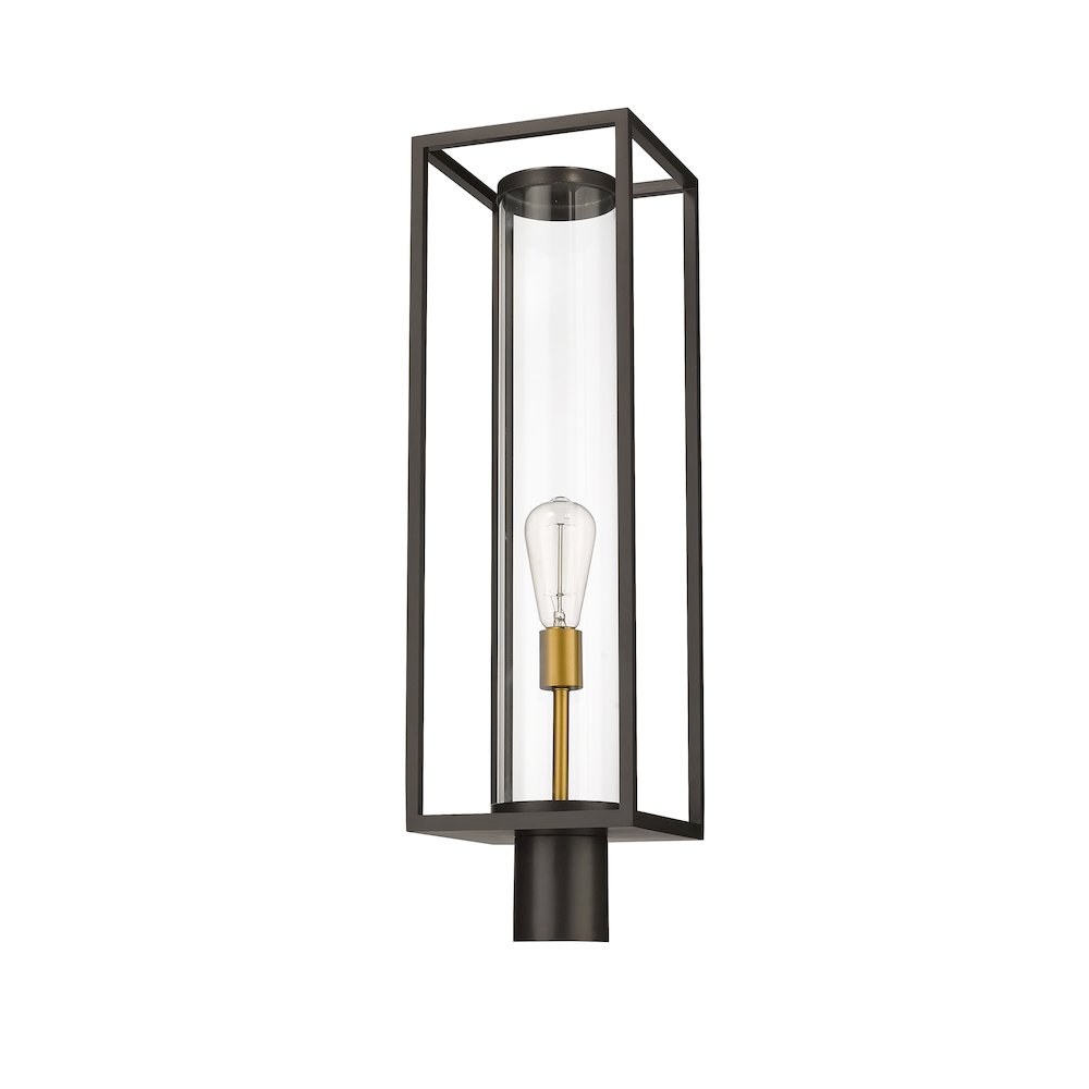 Z-Lite 1 Light Outdoor Post Mount Fixture. Picture 5