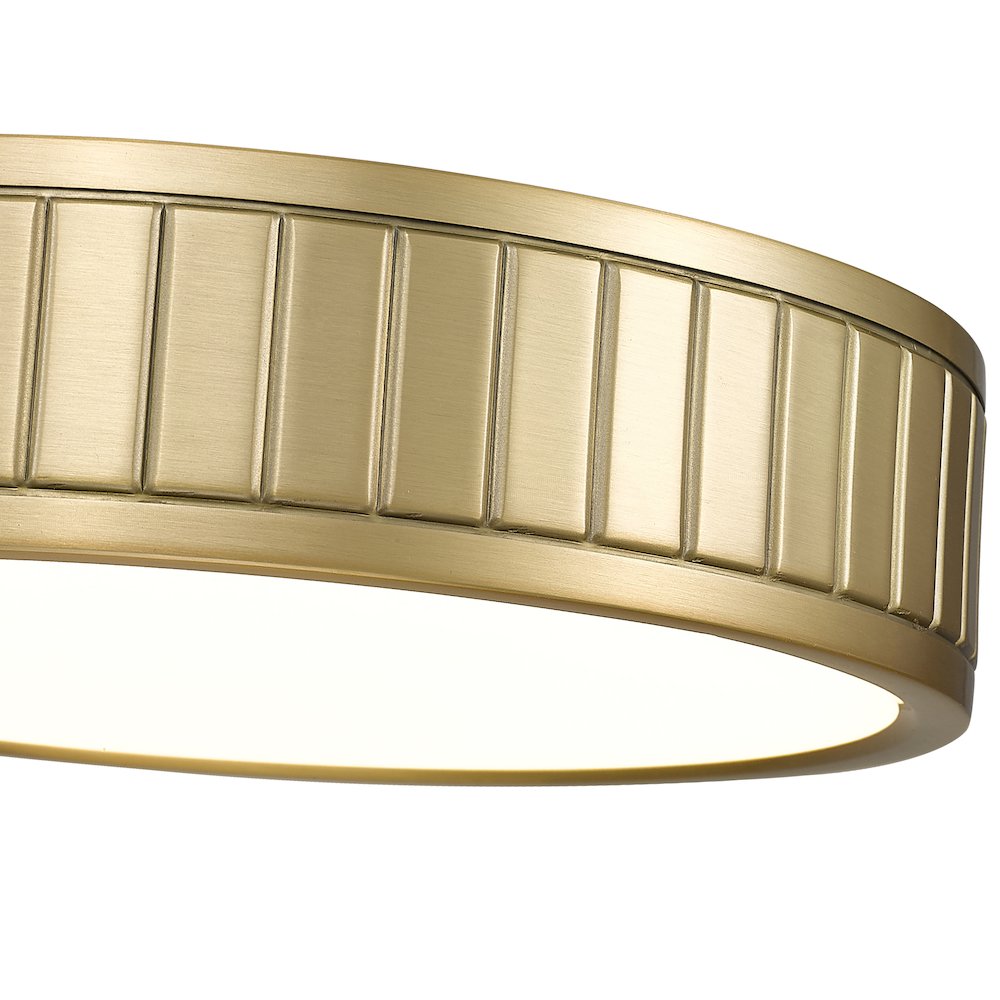 Z-Lite 1 Light Flush Mount. Picture 4