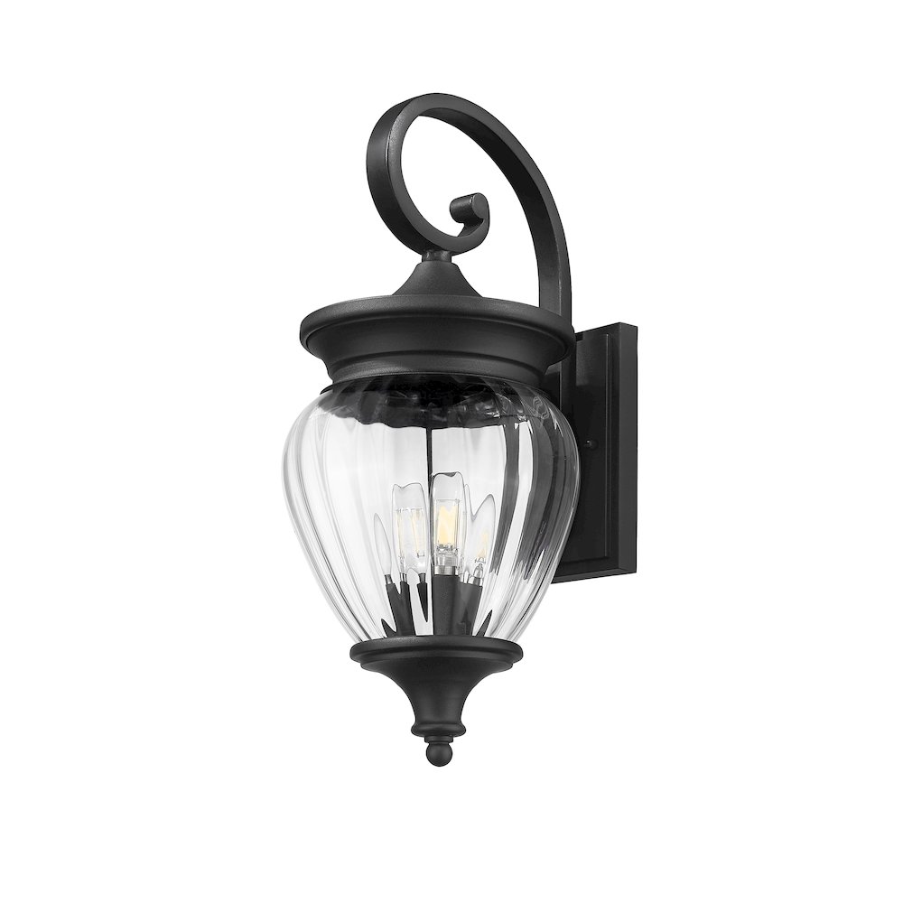 Z-Lite 3 Light Outdoor Wall Light. Picture 5