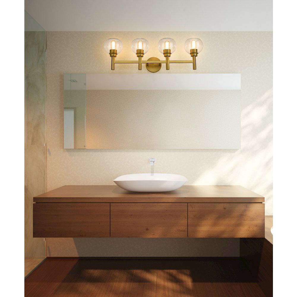Z-Lite 4 Light Vanity. Picture 7