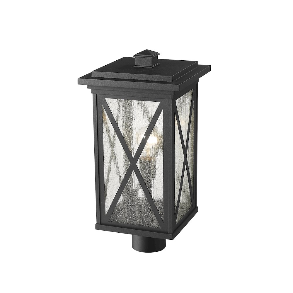 Z-Lite 1 Light Outdoor Post Mount Fixture. Picture 3