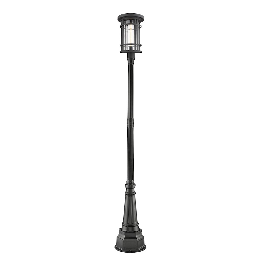 Z-Lite 1 Light Outdoor Post Mounted Fixture. Picture 1