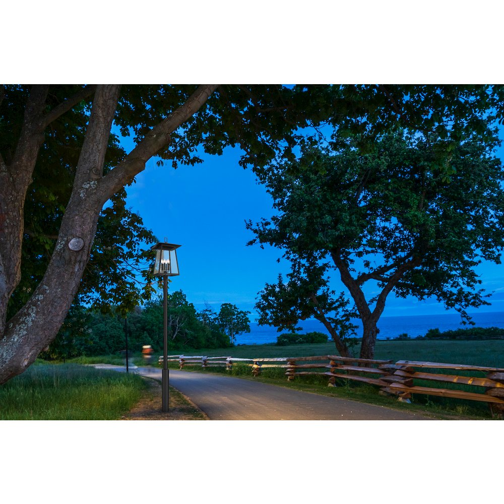 Z-Lite 6 Light Outdoor Post Mounted Fixture. Picture 6