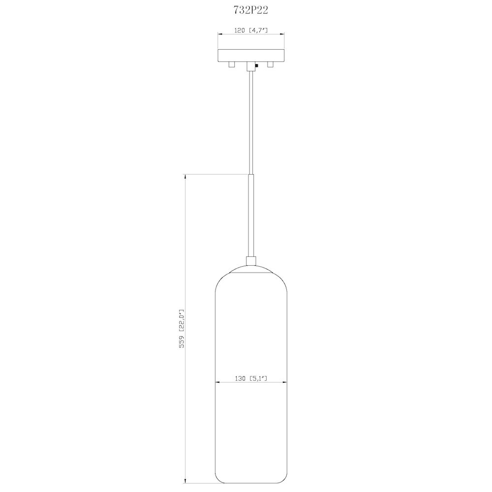 Z-Lite 1 Light Pendant. Picture 8