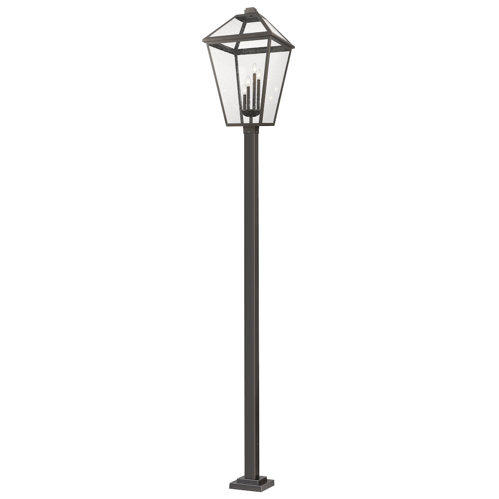 Z-Lite 4 Light Outdoor Post Mounted Fixture. Picture 3