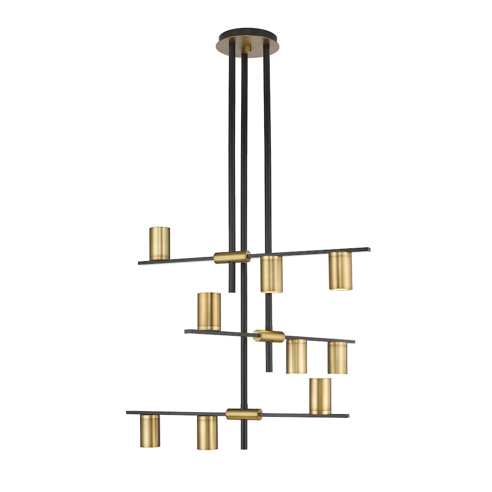 Z-Lite 9 Light Chandelier. Picture 1