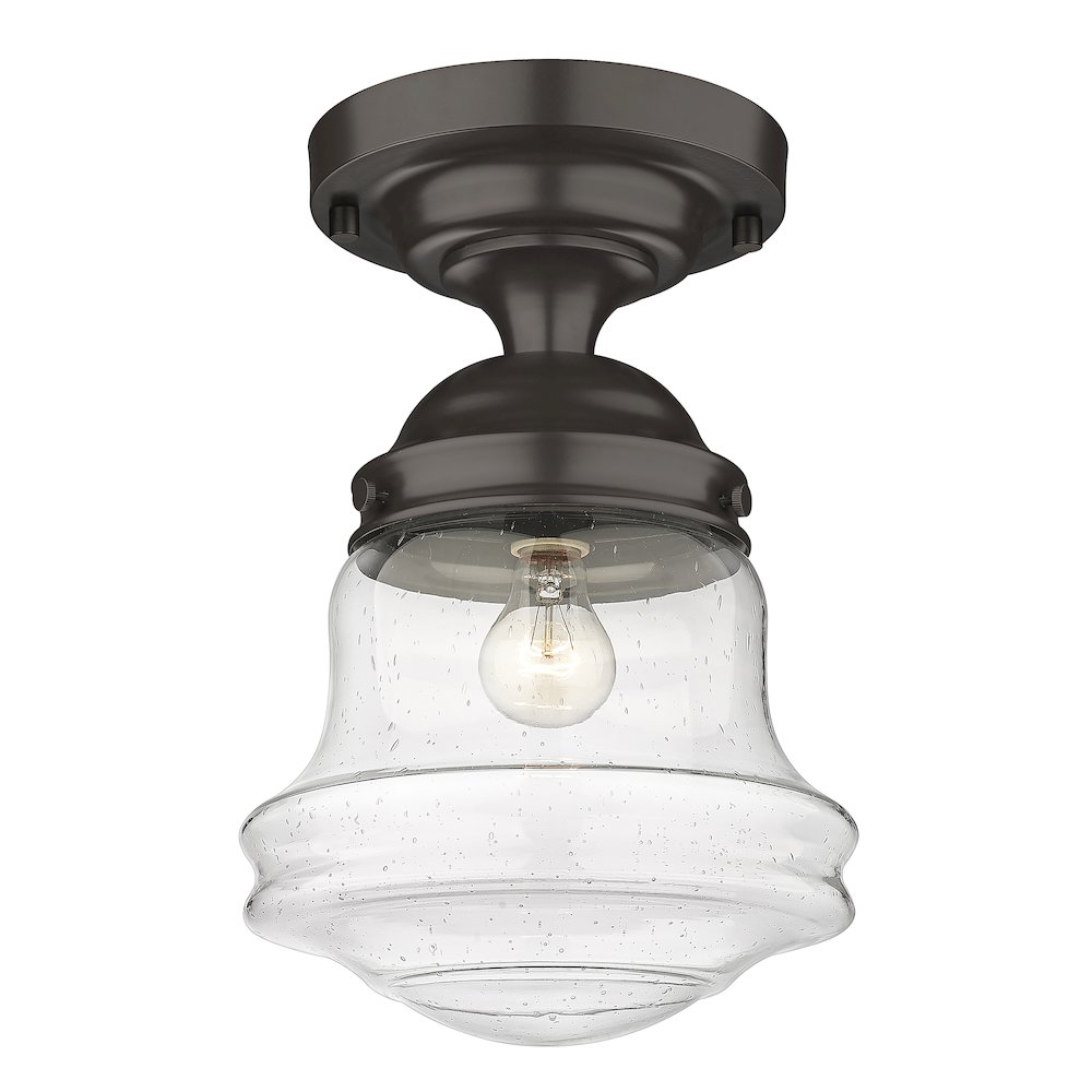 Z-Lite 1 Light Flush Mount. Picture 2