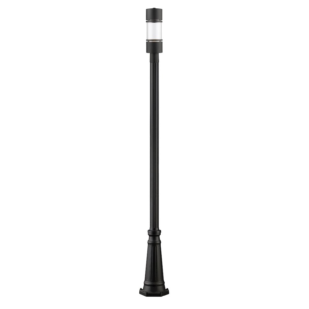 Z-Lite 1 Light Outdoor Post Mounted Fixture. Picture 1