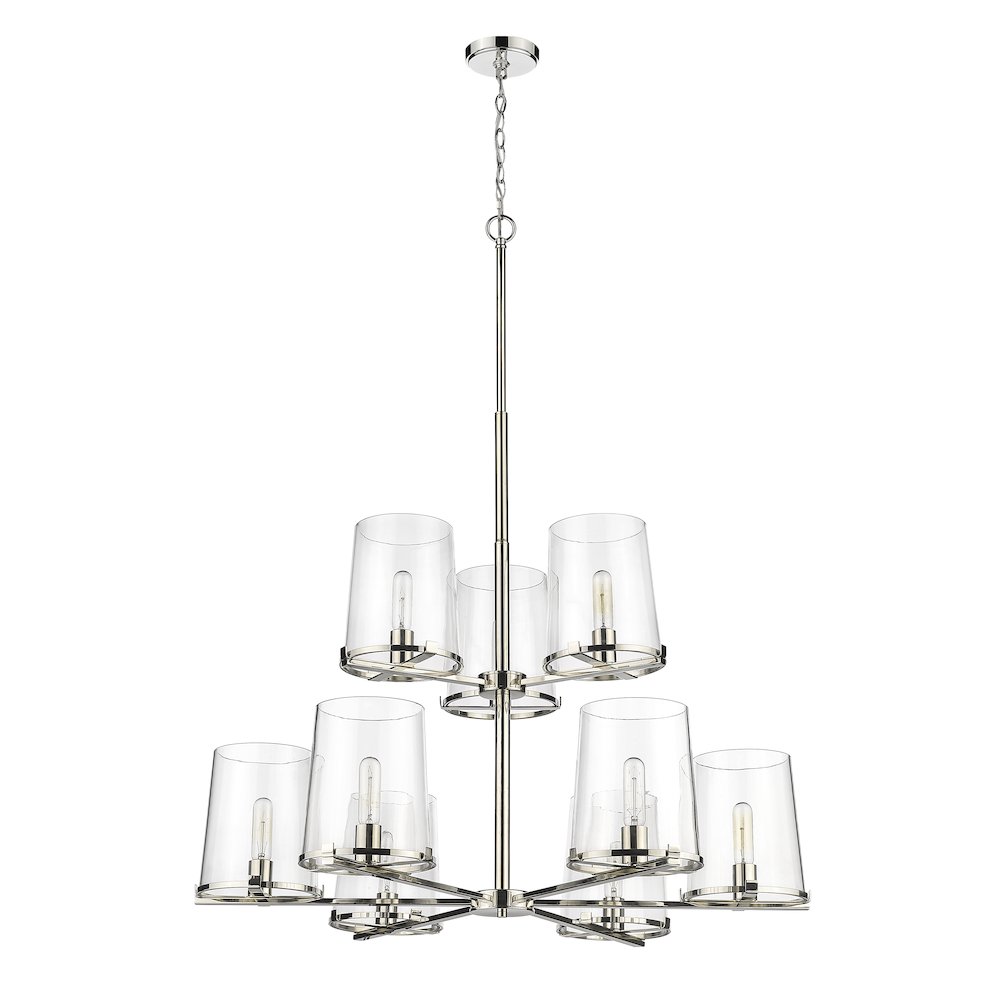 Z-Lite 9 Light Chandelier. Picture 5