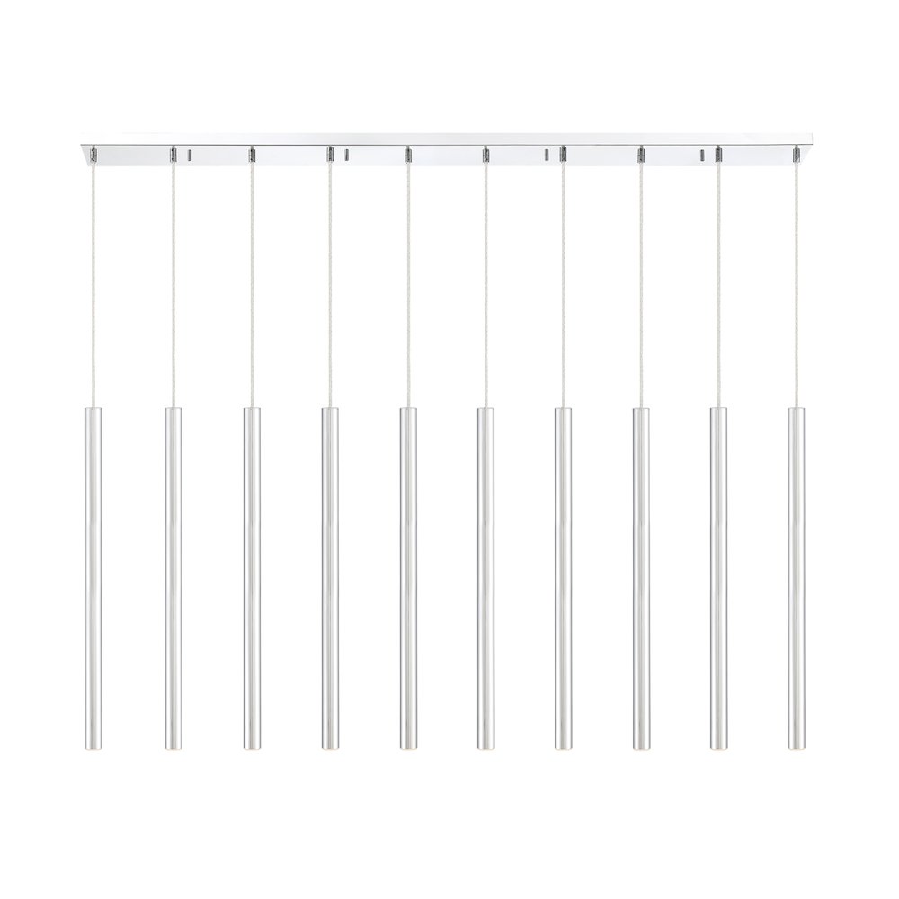 Z-Lite 10 Light Linear Chandelier. Picture 4