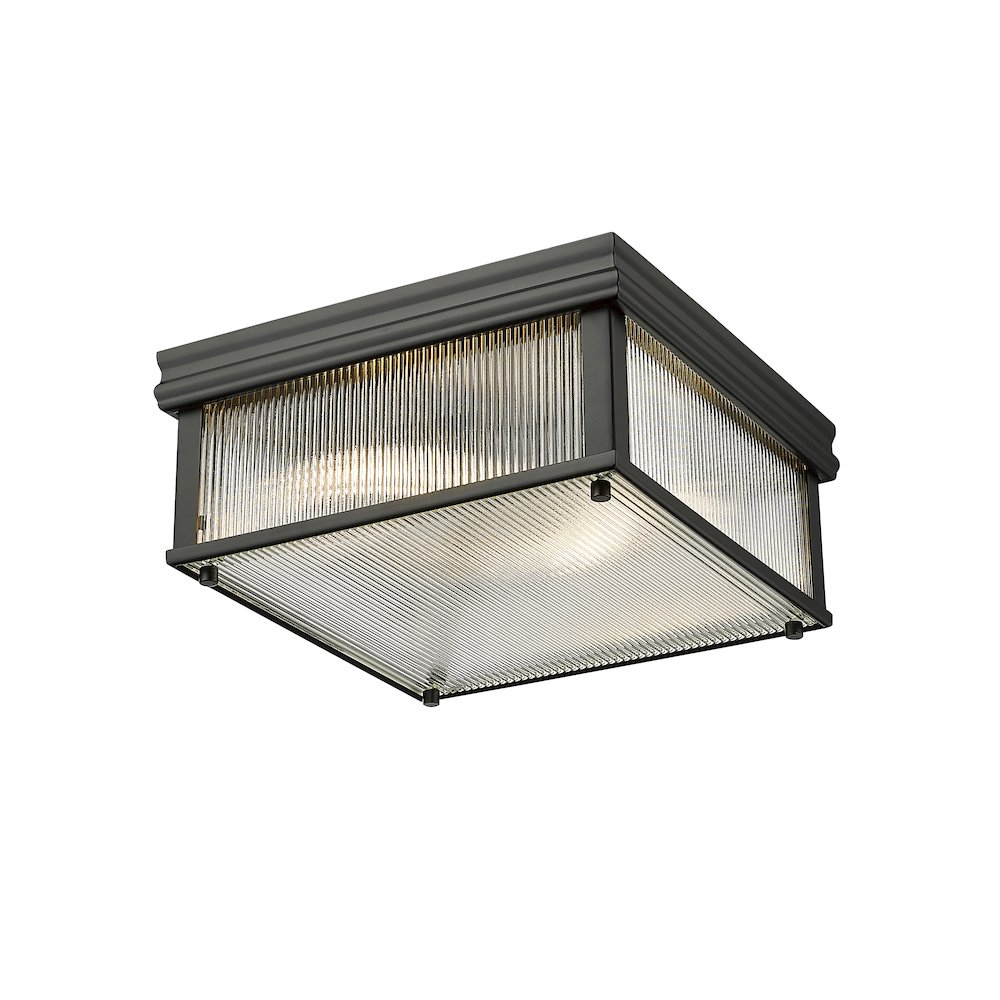 Z-Lite 2 Light Flush Mount. Picture 3