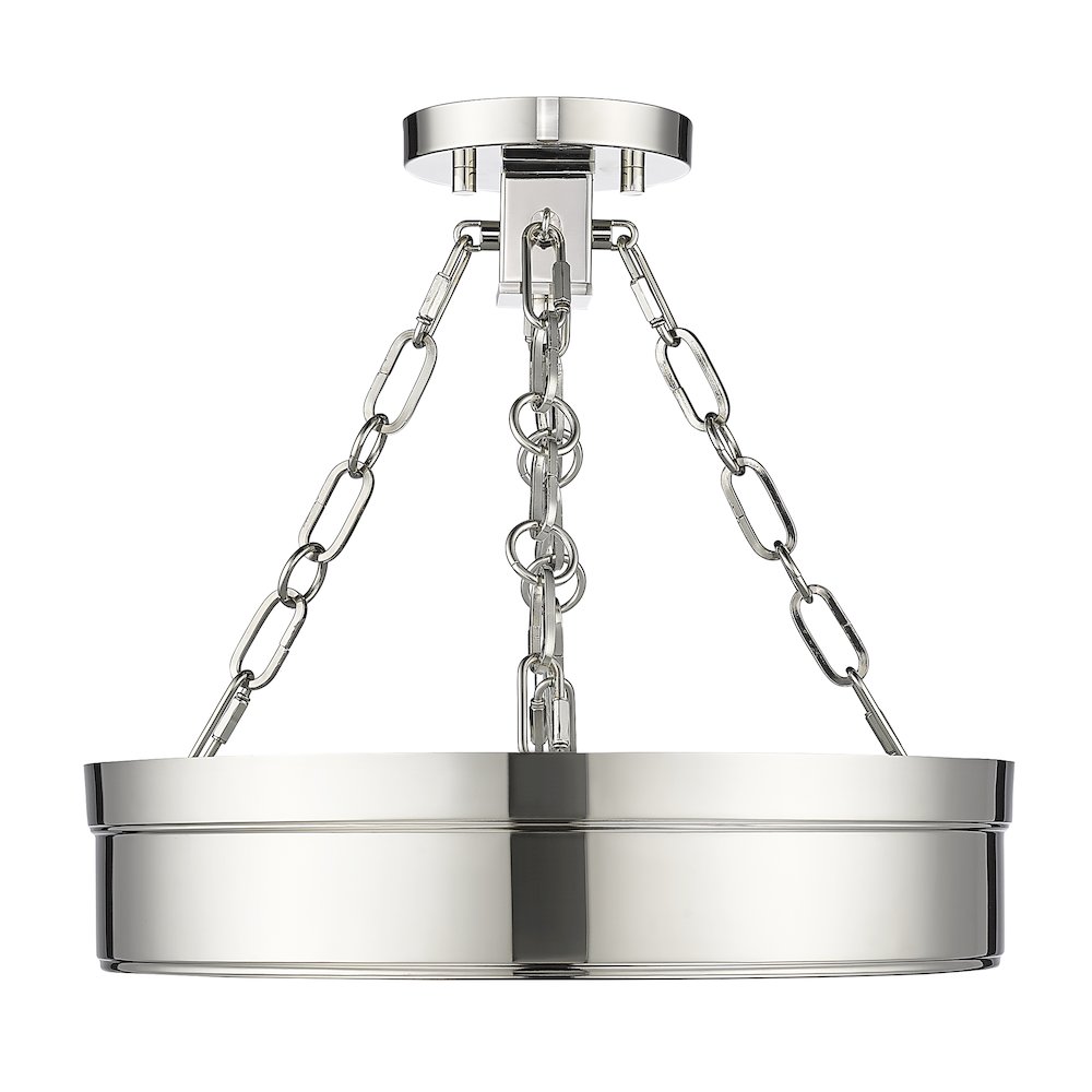 Z-Lite 1 Light Semi Flush Mount. Picture 2