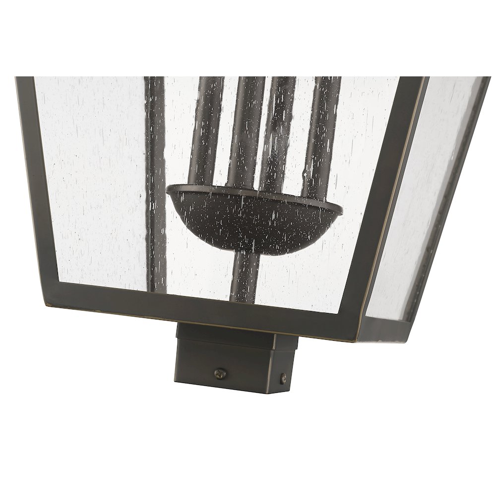 Z-Lite 4 Light Outdoor Post Mount Fixture. Picture 4