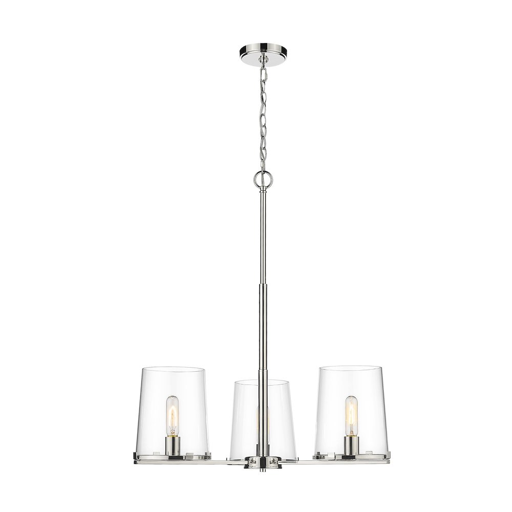 Z-Lite 3 Light Chandelier. Picture 2