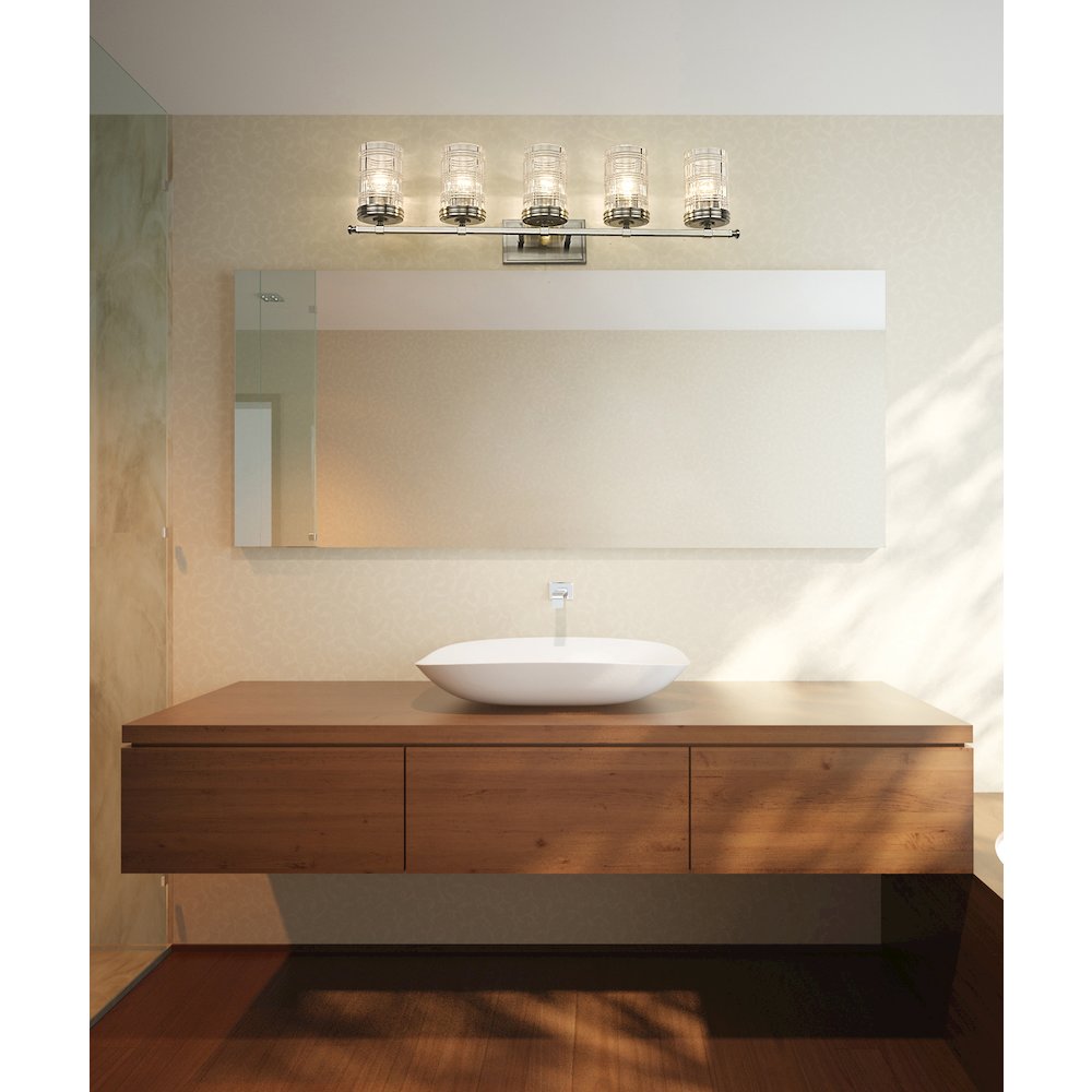 Z-Lite 5 Light Vanity. Picture 6
