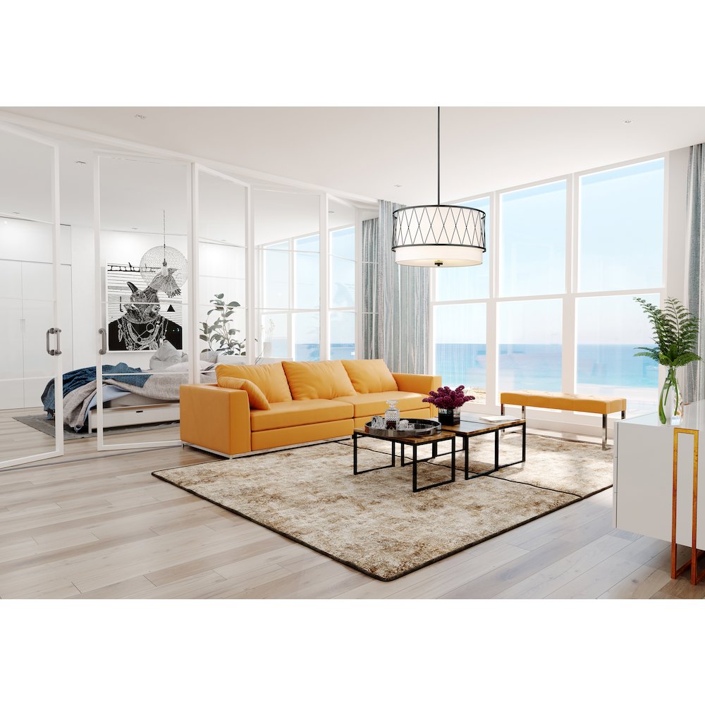 Z-Lite 4 Light Pendant. Picture 6