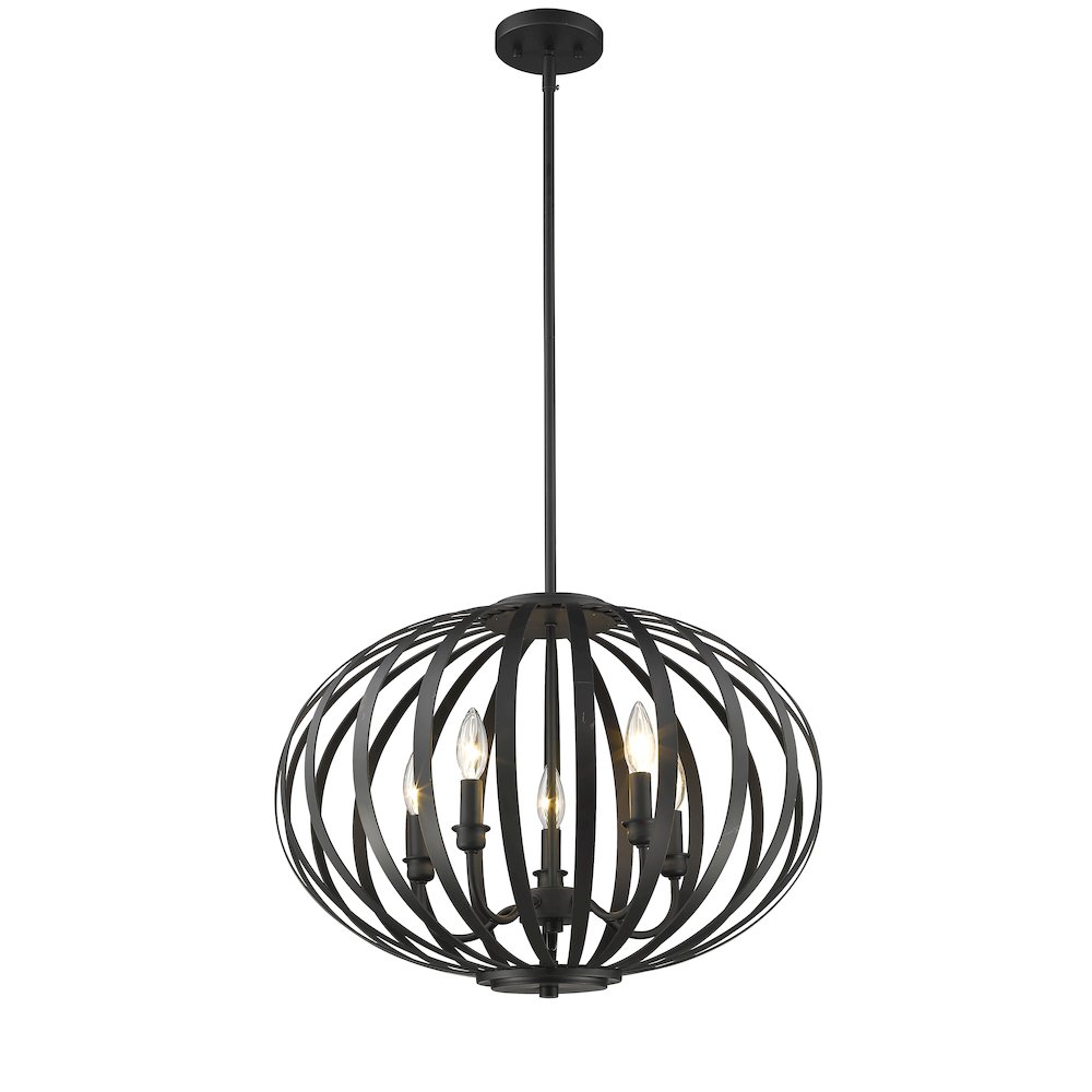 Z-Lite 5 Light Chandelier. Picture 1
