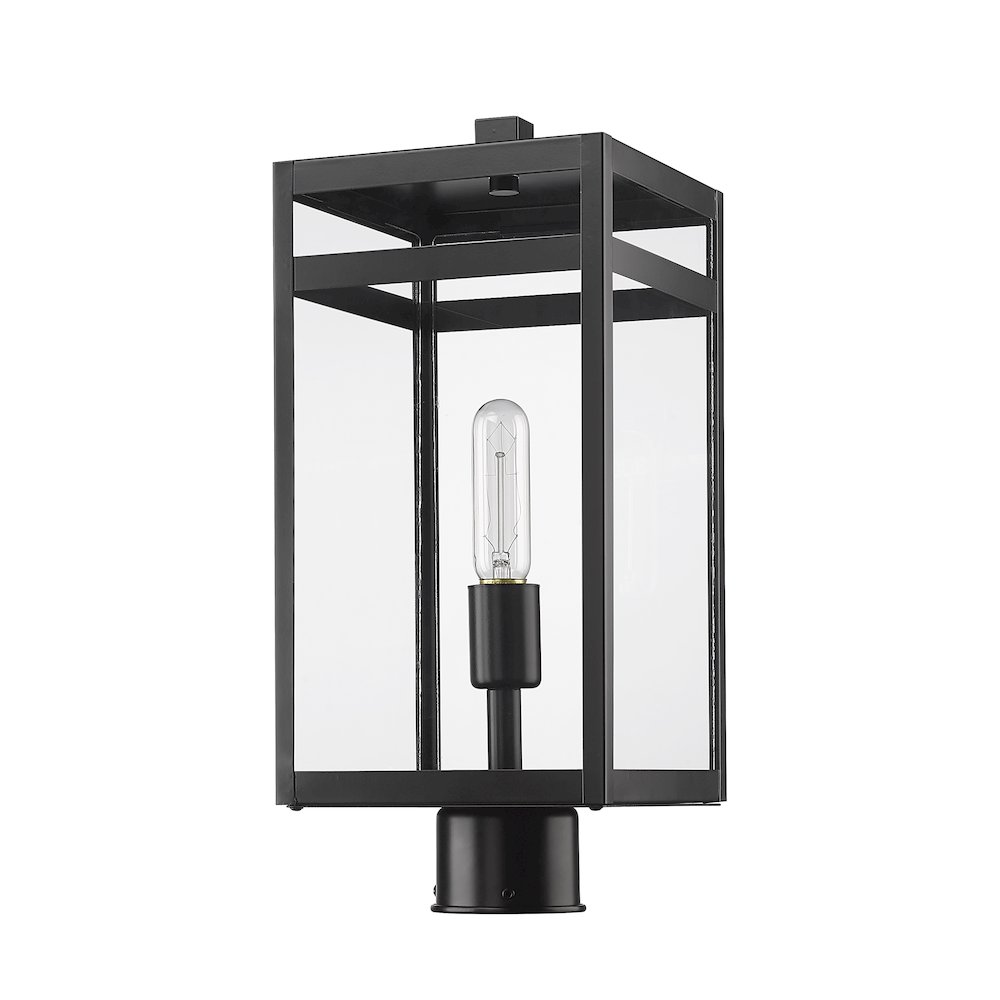Z-Lite 1 Light Outdoor Post Mount Fixture. Picture 5
