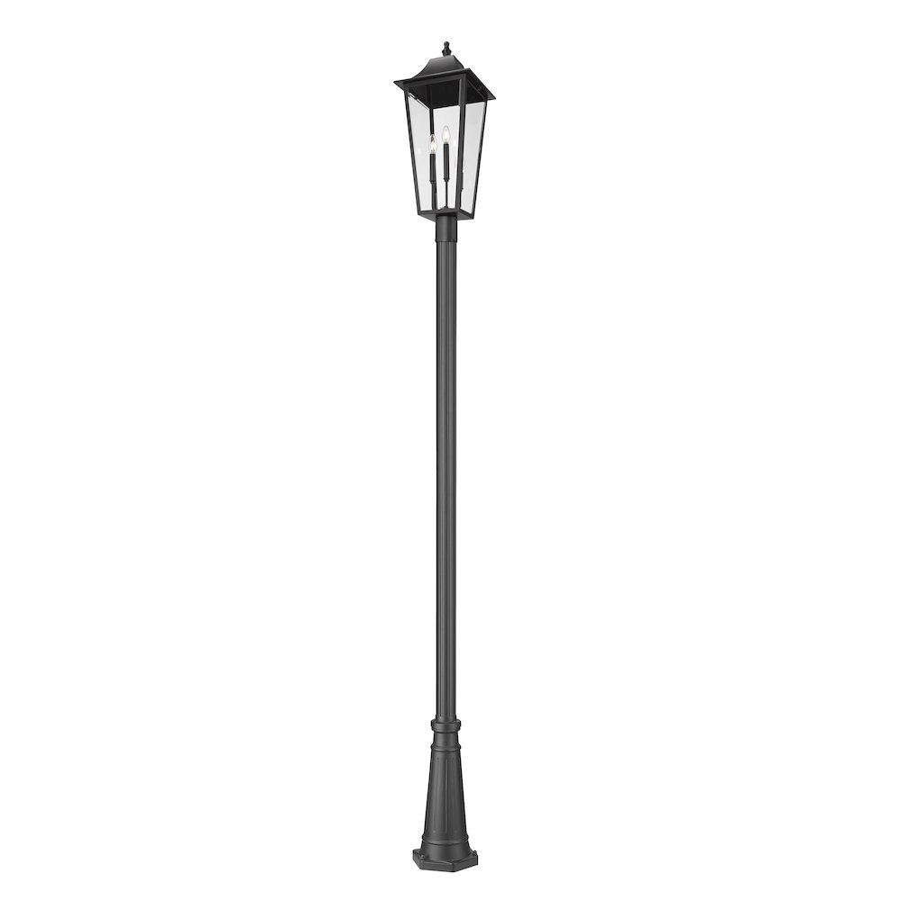 Z-Lite 3 Light Outdoor Post Mounted Fixture. Picture 2
