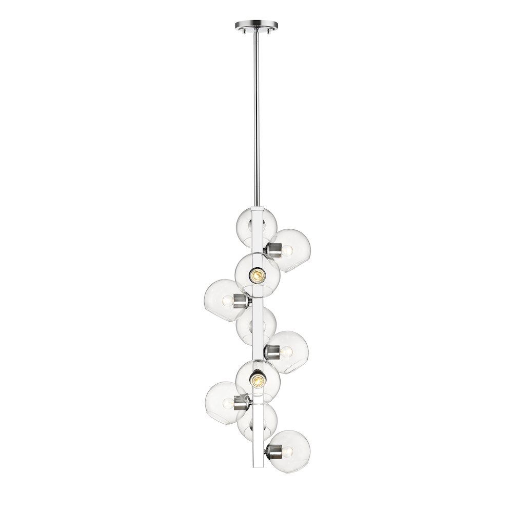 Z-Lite 10 Light Chandelier. Picture 3