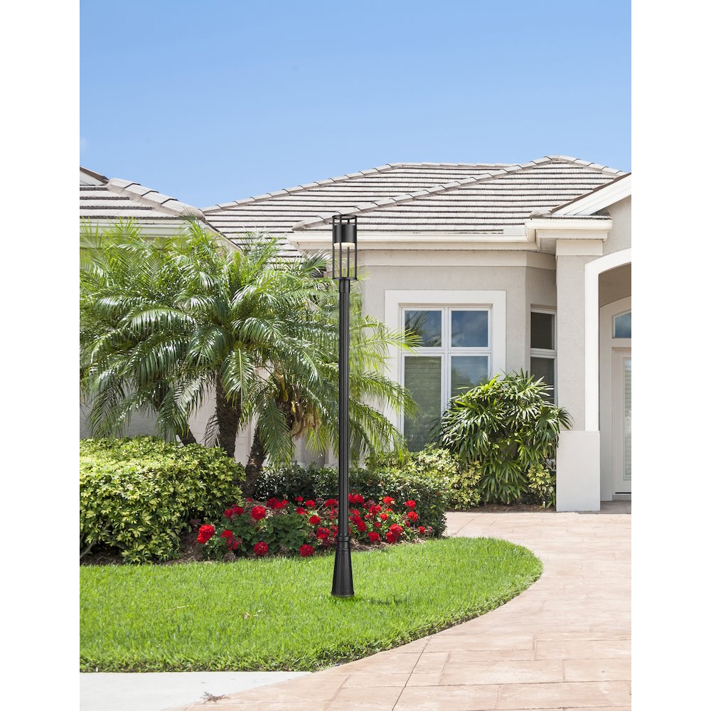 Z-Lite 1 Light Outdoor Post Mounted Fixture. Picture 7