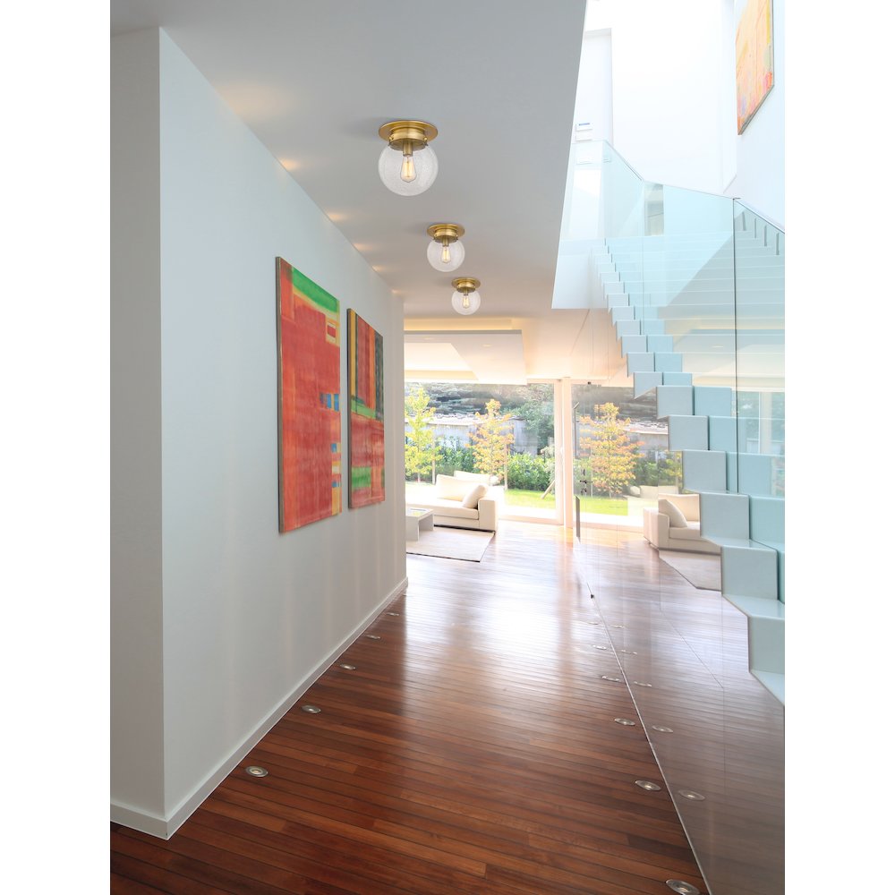 Z-Lite 1 Light Flush Mount. Picture 6